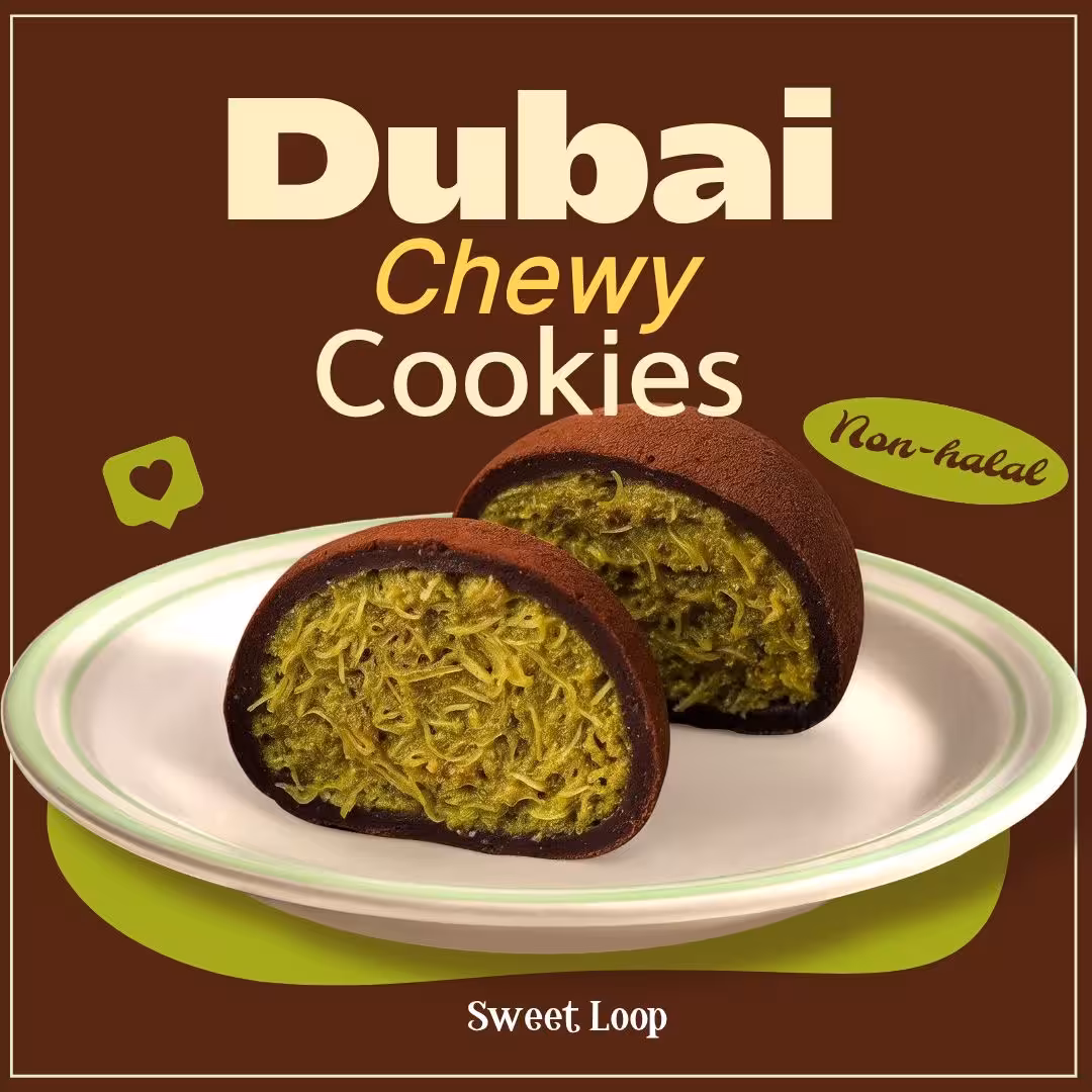 Have you heard of the viral Dubai Chewy Cookie? 🍪
We make them fresh in our store!
Want to try one before purchasing? We’ve got you!
Free samples available in-store on Feb 5th, from 5 PM to 9 PM.
These cookies take 6hrs to make and are crafted with high-quality ingredients, so they’re not a low-cost item. We appreciate your understanding.
To make sure everyone gets a taste, samples are limited to one small piece per person.
If you’d like more, they’ll be available for purchase 💛
