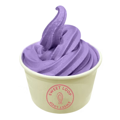 Sweet Loop ube soft serve